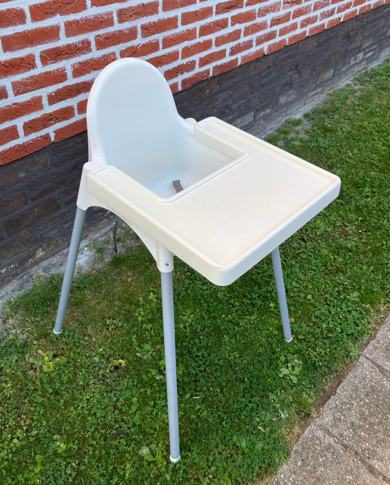 Kinderstoel met blad, Kinderen en Baby's, Kinderstoelen, Ophalen, Gebruikt, Afneembaar eetblad