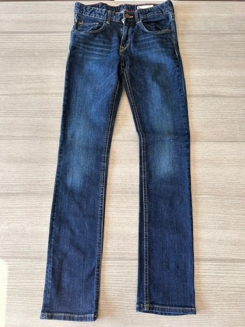 Jeans H&M maat 152 (nr8066), Kinderen en Baby's, Kinderkleding | Maat 152, Broek, Gebruikt, Meisje, H&M