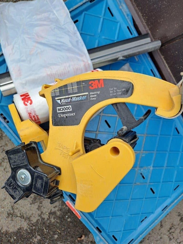 Appareil à Masquer 3M pour protection  porte et fenêtre 2pcs, Ophalen, Zo goed als nieuw