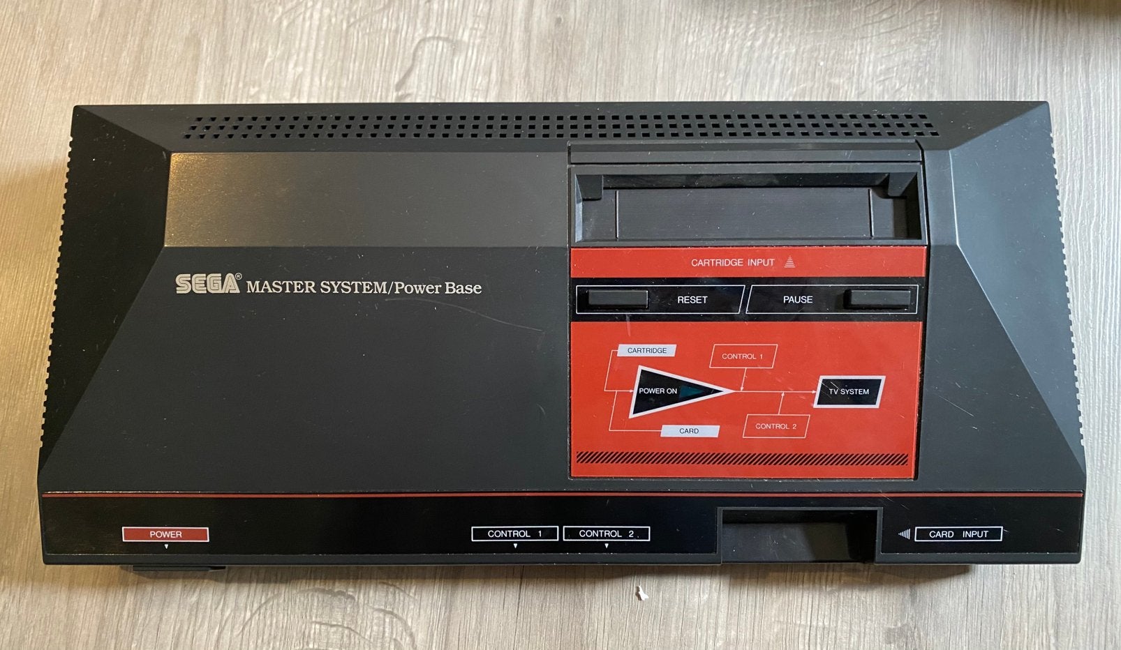 SEGA Master System 1 Vintage 1986 – Boîte d’origine 3095, Enlèvement, Utilisé, Avec 1 manette