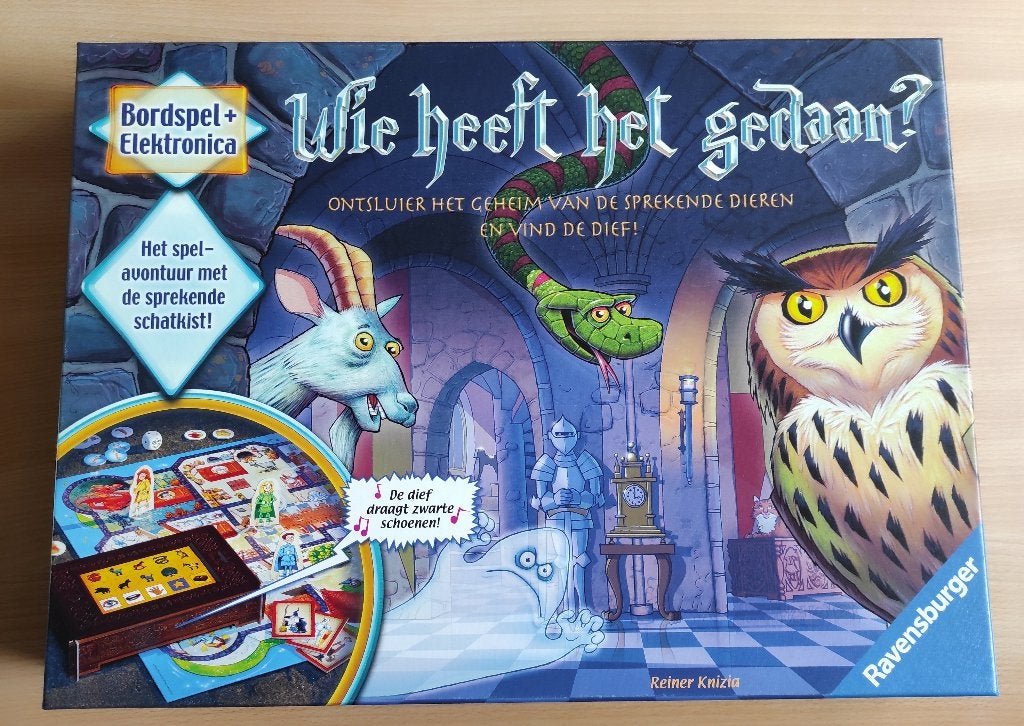 spel: wie heeft het gedaan, Ophalen of Verzenden, Zo goed als nieuw, Ravensburger