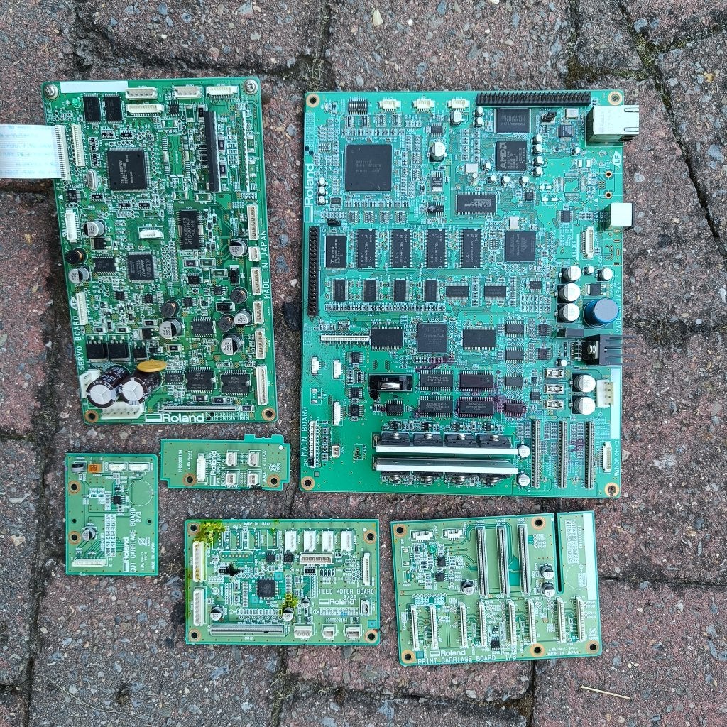 Roland VP300 versacam  PCB's snijplotter, Ophalen, Gebruikt