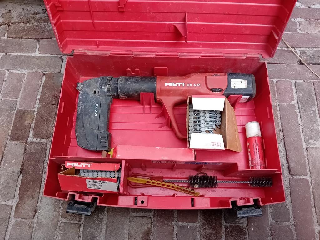 Hilti dx nagelpistool nagelschieter, Enlèvement