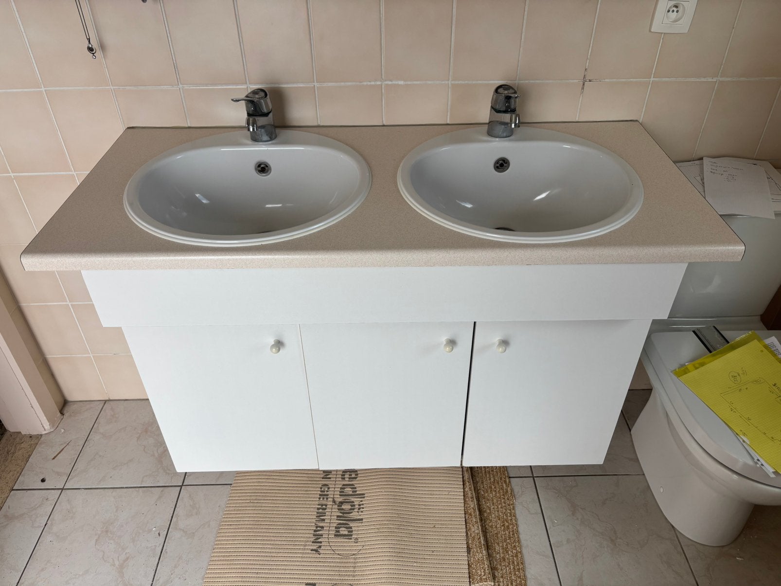 meuble de salle de bain, Moins de 100 cm, 100 à 150 cm, Enlèvement, Utilisé
