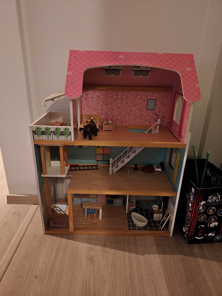 Poppenhuis, Ophalen, Poppenhuis