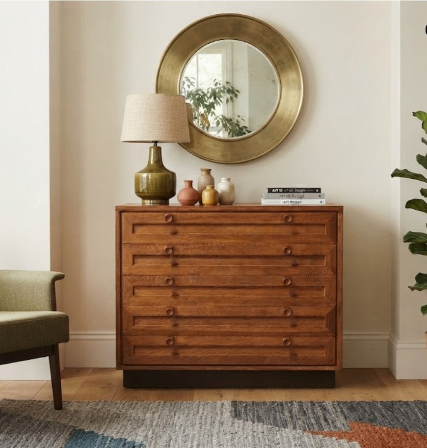 Scandinavisch design ladekastje, Huis en Inrichting, Ophalen, Gebruikt