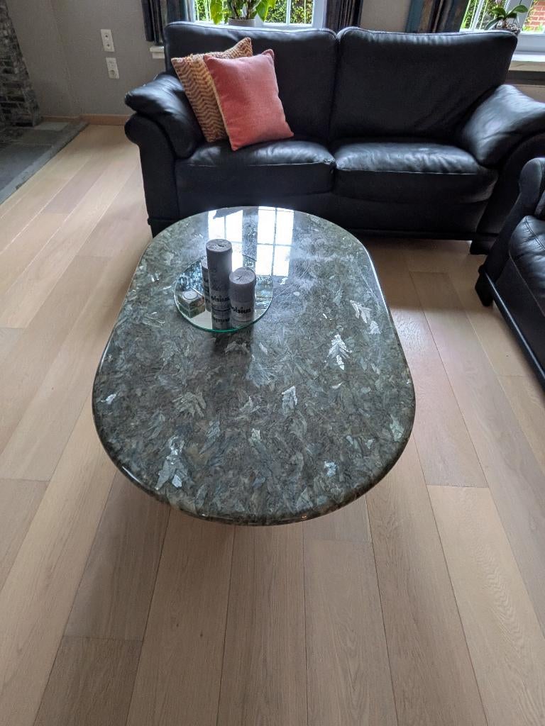 salontafel, Ophalen, Zo goed als nieuw, Ovaal, Overige materialen