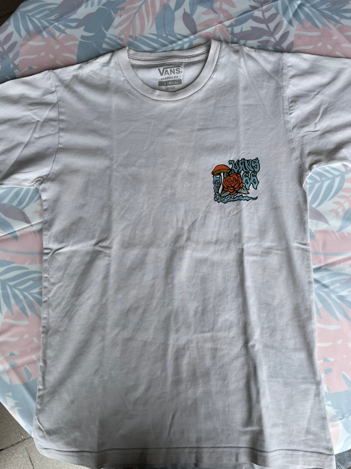 Vans t shirt mt xs, Vêtements | Hommes, T-shirts, Enlèvement ou Envoi, Porté, Taille 46 (S) ou plus petite, Beige