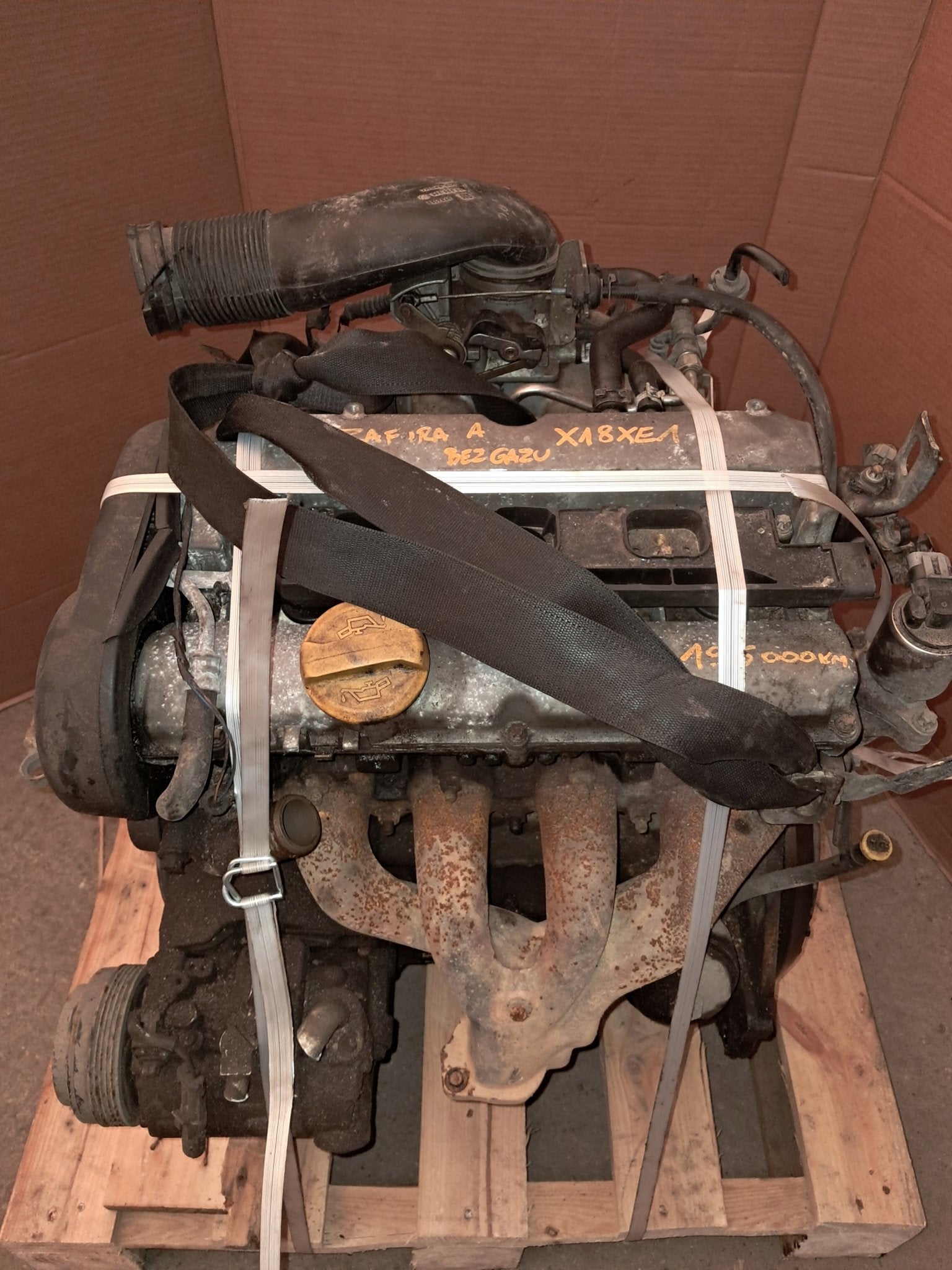 Moteur X18XE1 Complet OPEL ZAFIRA, Envoi, Utilisé, Daihatsu