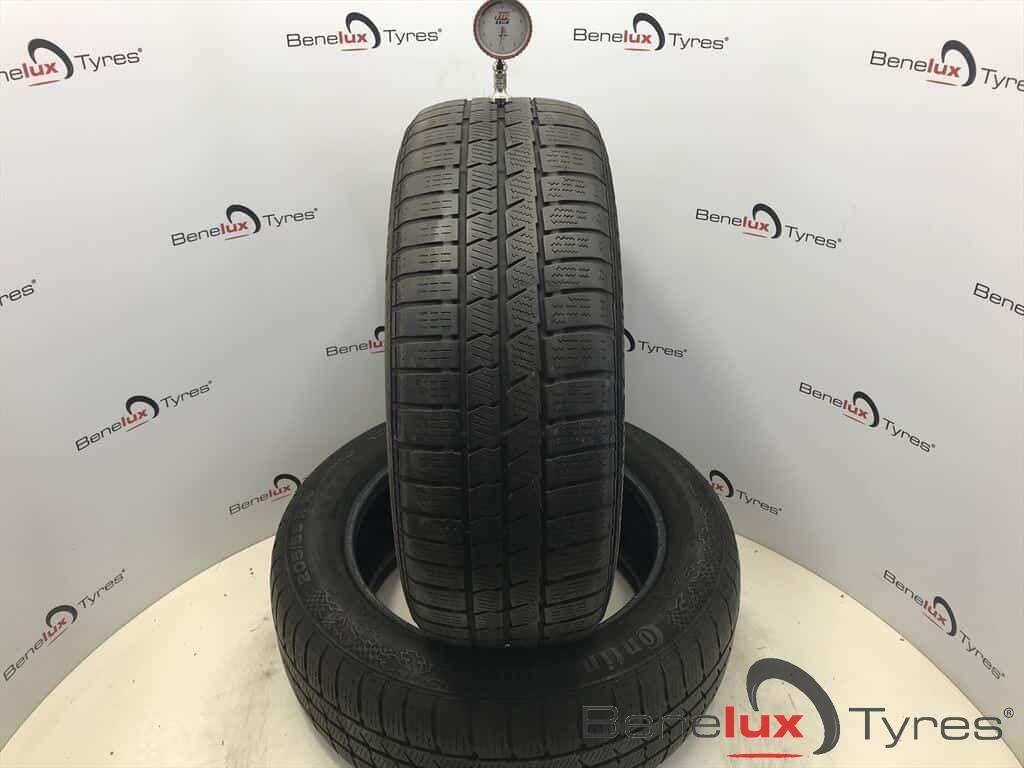 winter RSC 205/55R16 91H Continental 205/55 R16 205/55/16, Auto-onderdelen, Banden en Velgen, Ophalen, Gebruikt, -, Band(en)