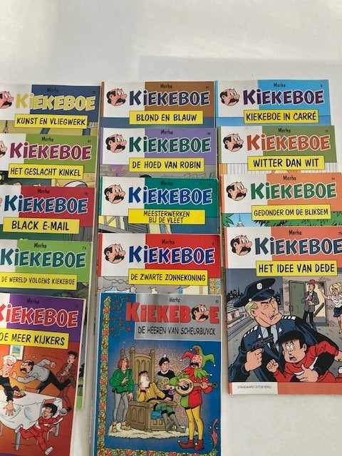 kiekeboe strips, Enlèvement ou Envoi, Comme neuf, Hergé