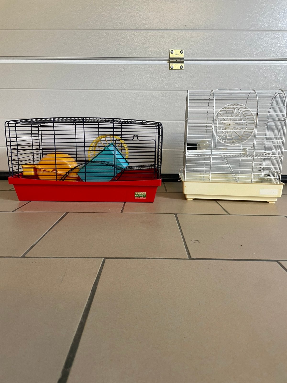 Deux cages pour hamsters,oiseaux,souris…, Enlèvement ou Envoi