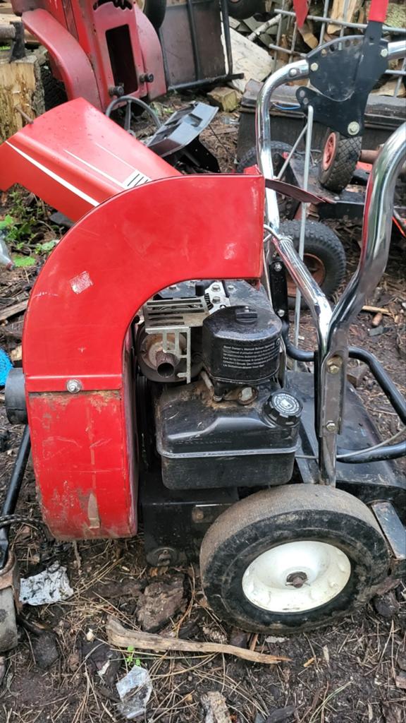 Moteur 4 temps Briggs & Stratton avec souffleur d'air, Enlèvement