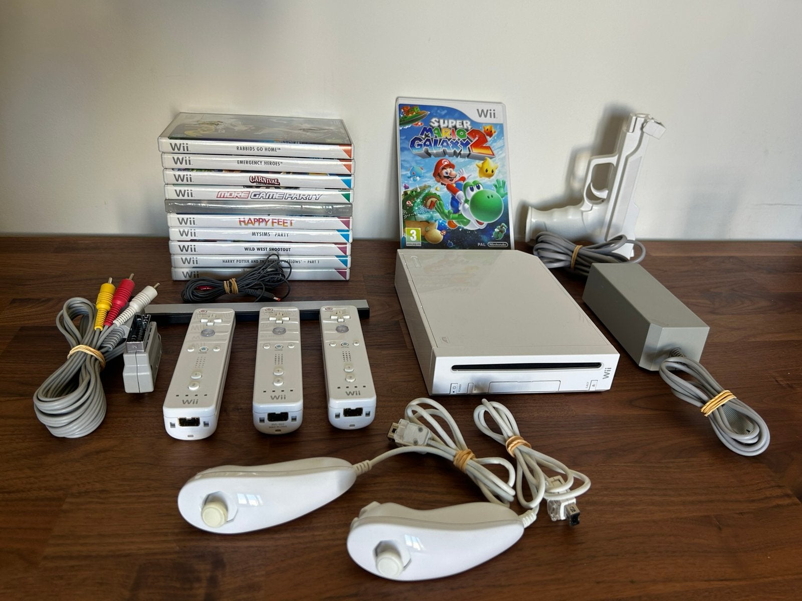Nintendo Wii + Games, Ophalen of Verzenden, Gebruikt