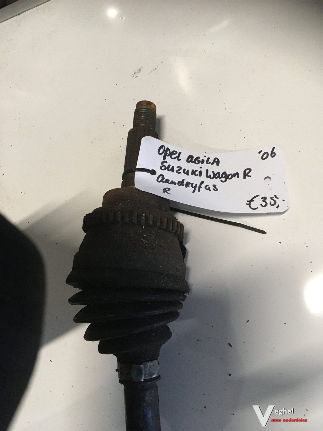 Opel Agila Suzuki wagon R 2006 Aandrijfas rechts, Autos : Pièces & Accessoires, Transmission & Accessoires, Utilisé, Enlèvement ou Envoi