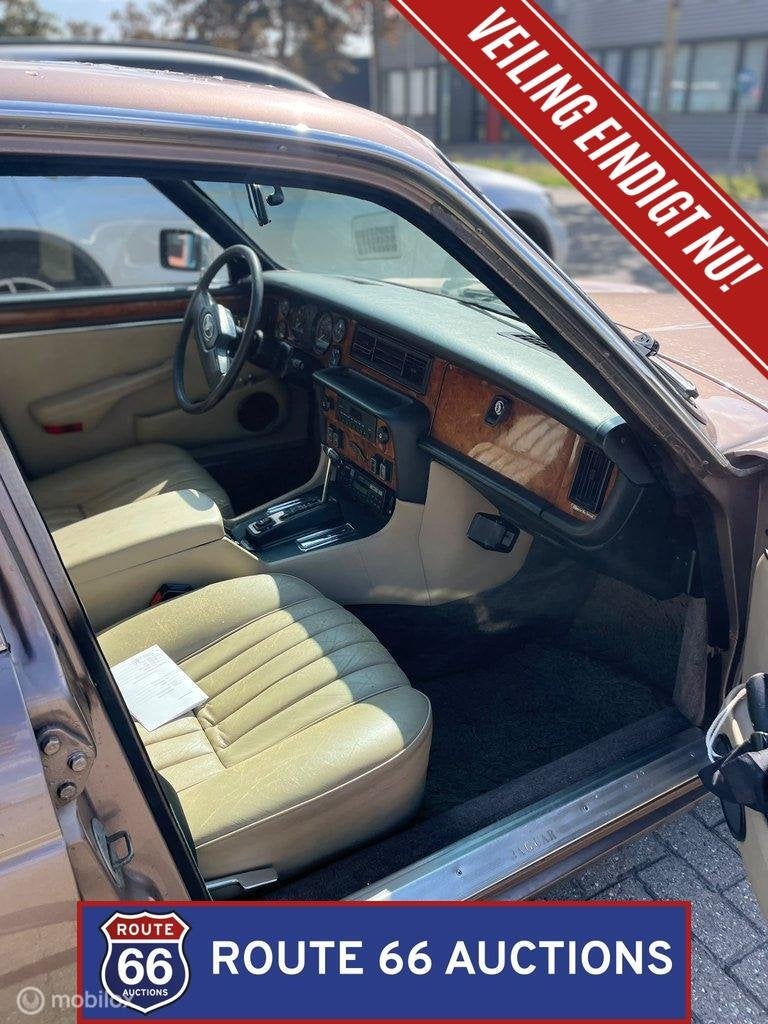 Jaguar XJ12 Series III Sovereign HE | 1984 | Route 66 Auctio, Autos, Achat, Entreprise, Boîte manuelle, Autre carrosserie