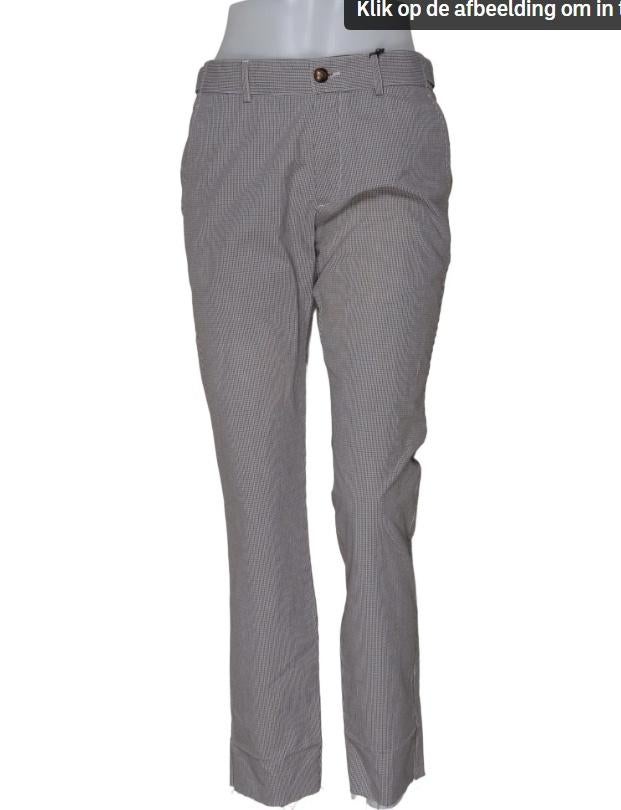 Burberry broek - nieuw - maatlabel 40 - ruit - katoen, Kleding | Dames, Maat 38/40 (M), Overige kleuren, Nieuw, Ophalen of Verzenden