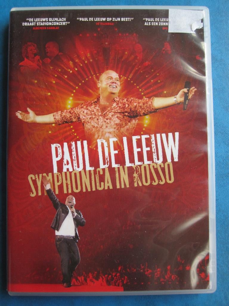 Paul de Leeuw - Symphonica in rosso, Alle leeftijden, Ophalen of Verzenden, Zo goed als nieuw, Muziek en Concerten