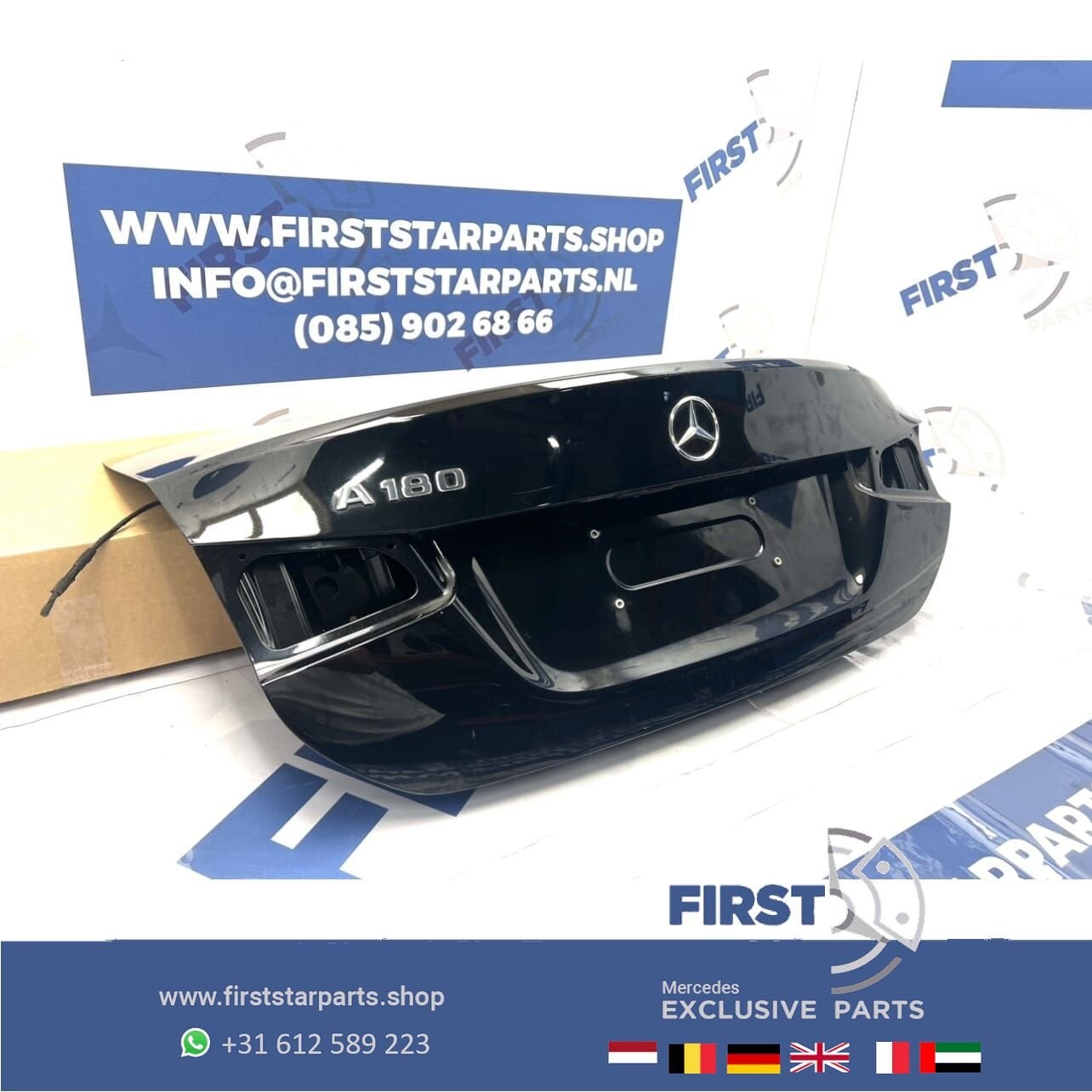 W177 SEDAN V177 KOFFERBAK ACHTERKLEP ZWART A KLASSE SEDAN KO, Utilisé, -, -, Enlèvement ou Envoi