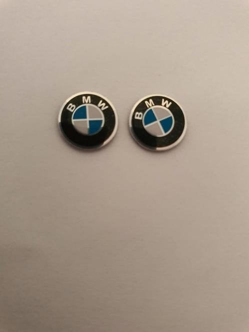 2 x 11 mm Bmw sleutel logo's / stickers, Ophalen of Verzenden