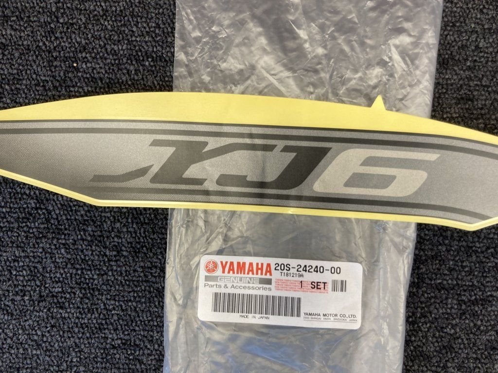 Yamaha XJ6 tank sticker rechts zwart/Grijs 2009 Diversion, Neuf, -, -, -