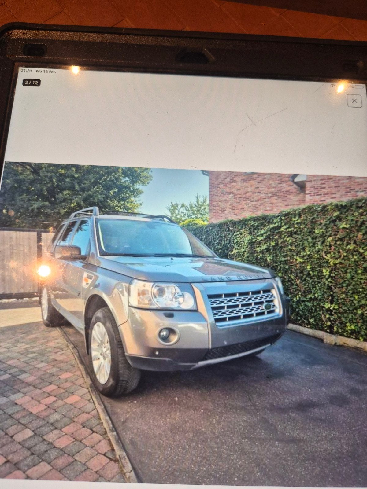 Land Rover te koop, Autos, Land Rover, Cuir, Argent ou Gris, Achat, Entreprise