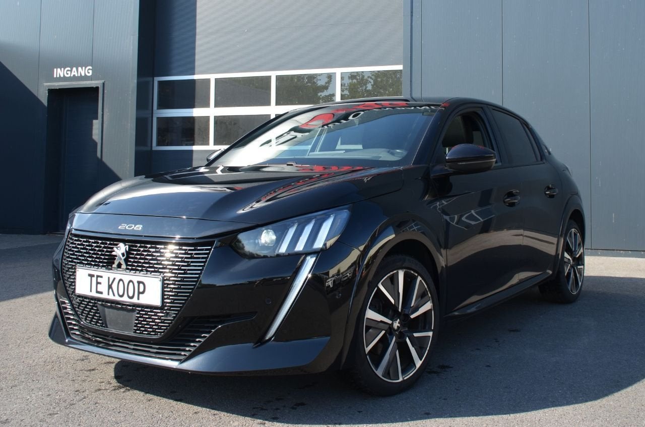Peugeot 208 GT/Nav/Keyless/Camera/panoramisch dak/halfleder, Autos, Achat, Euro 6, Entreprise, Autre carrosserie