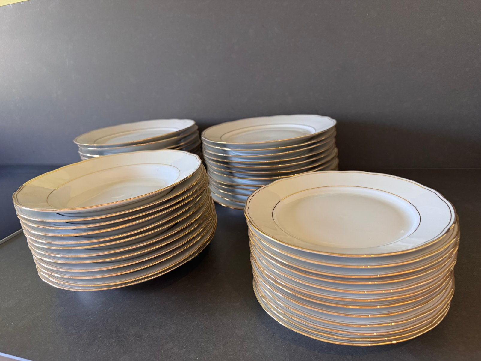 Vintage Bareuther Waldsassen Bavaria bordenset – 48-delig, Ophalen