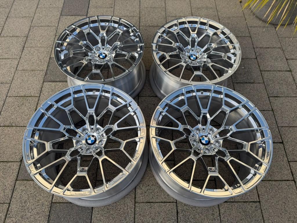 19/20" BMW 827M Chrome - Bespoke - 5x112 M2 M3 M4 G8x, Velg(en), Nieuw, Ophalen of Verzenden, Personenwagen