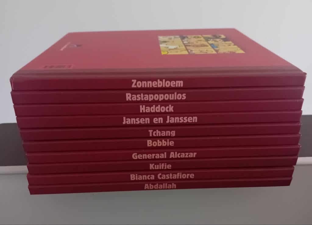 De personages uit de Kuifjes-verhalen., Boeken, Ophalen