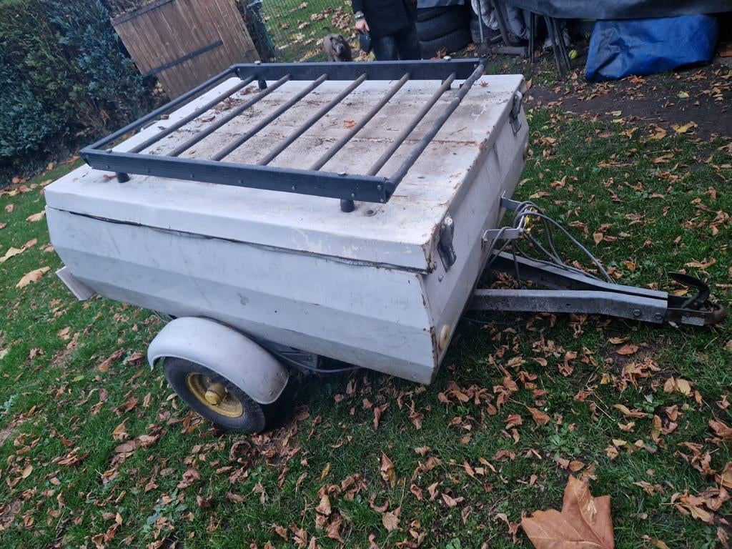 Remorque à bagages vintage, Autos : Divers, Remorques, Enlèvement