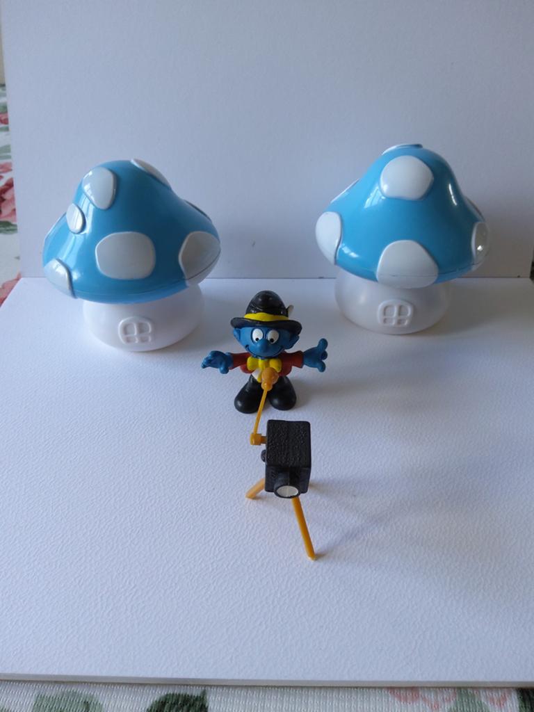 Super Schtroumpf Photographe, Enlèvement ou Envoi, Utilisé, Poupée, Figurine ou Peluche