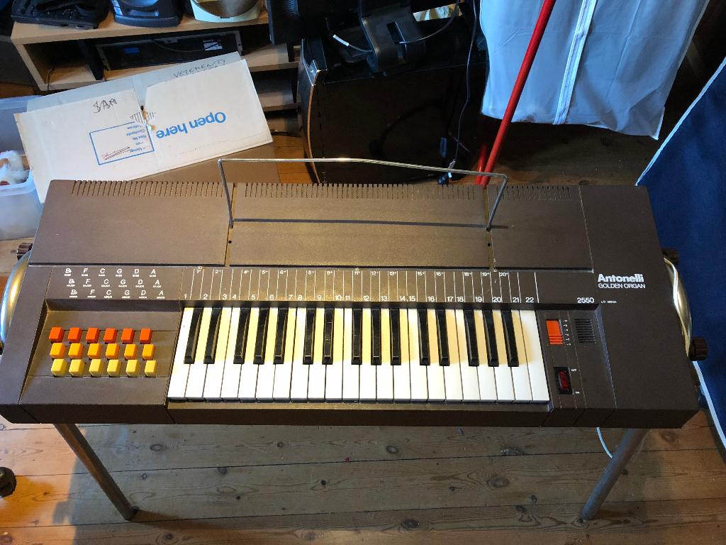 VINTAGE Antonelli Golden Organ 2550 orgel, Muziek en Instrumenten, Orgels, Ophalen of Verzenden, Gebruikt, Orgel