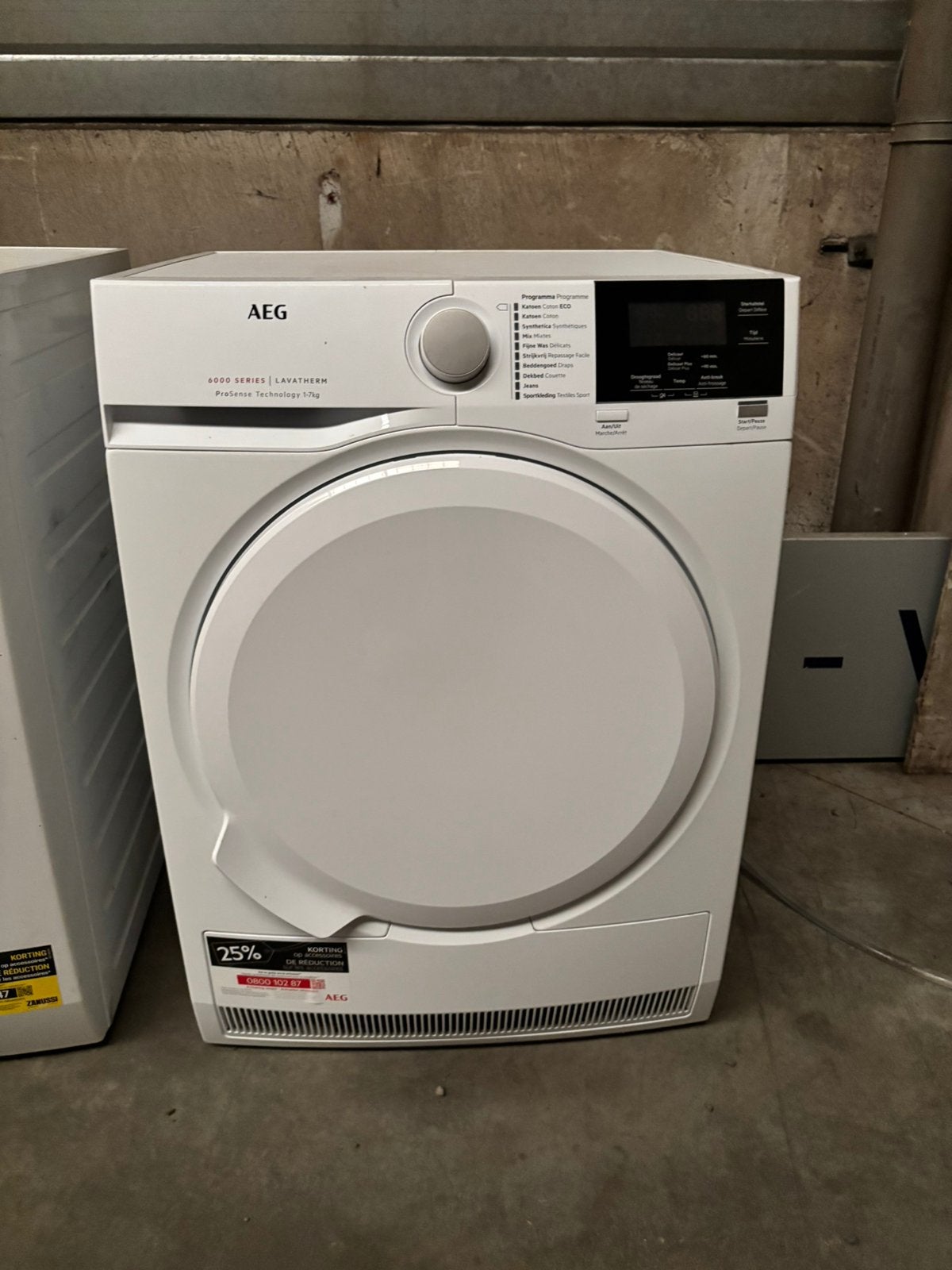 Aeg droogkast topstaat, Elektronische apparatuur, Droogkasten, Ophalen of Verzenden, Zo goed als nieuw