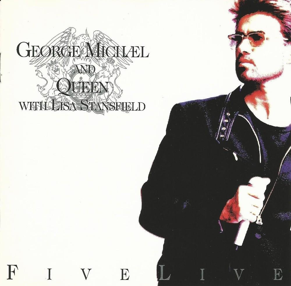 CD * GEORGE MICHAEL & QUEEN with LISA STANSFIELD - FIVE LIVE, Cd's en Dvd's, Ophalen of Verzenden, Zo goed als nieuw