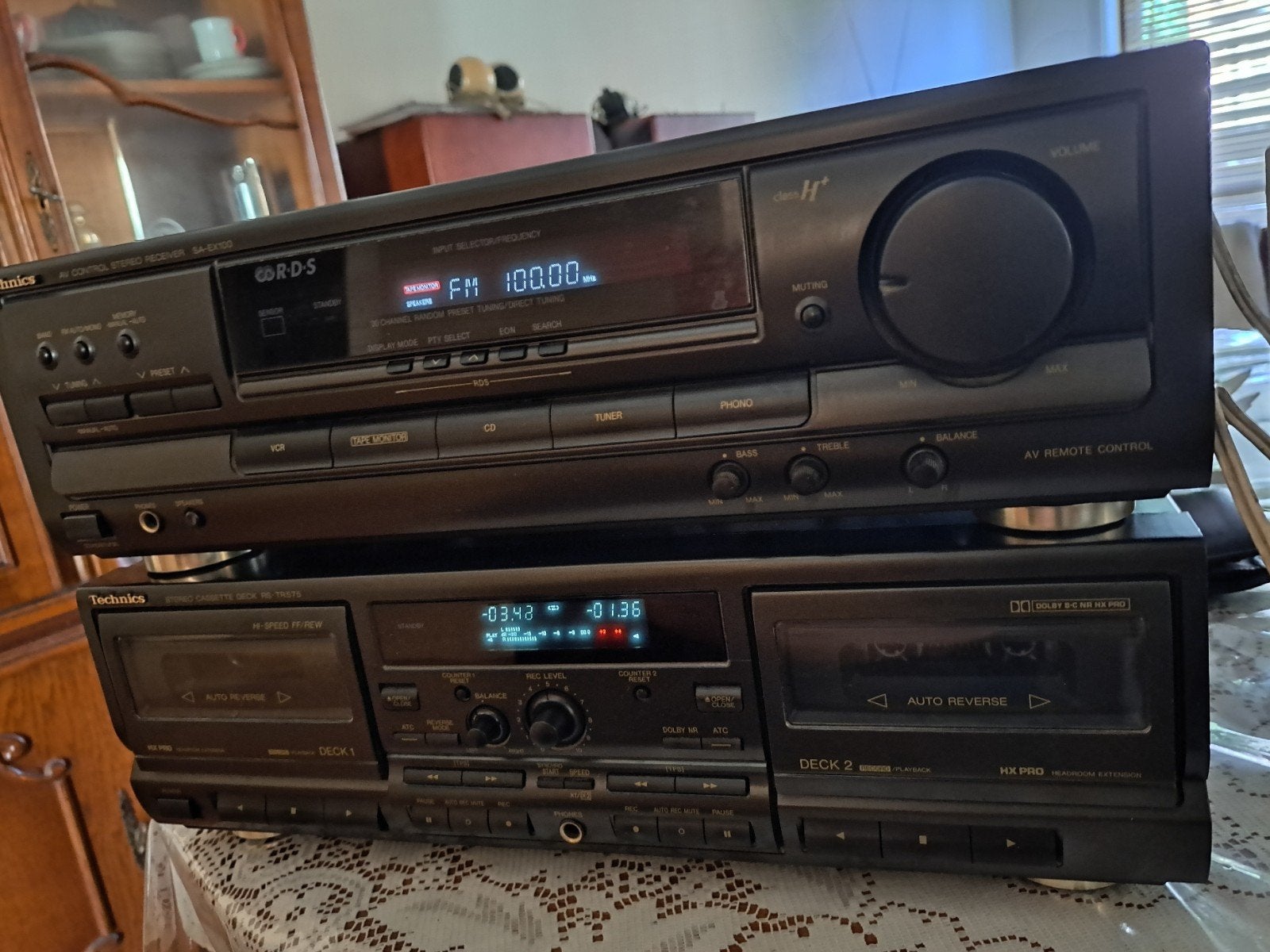 Chaîne hifi technics, TV, Hi-fi & Vidéo, Enlèvement ou Envoi