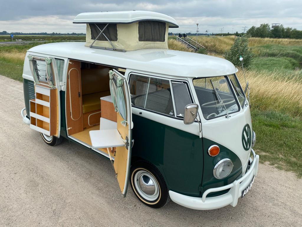 VW T1 SO42 Westfalia volledig gerestaureerd, Auto's, Oldtimers, Particulier, Volkswagen, Benzine, Monovolume, 5 deurs, Handgeschakeld