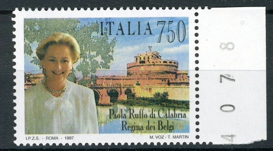 (B) 2706b MNH 1997 - Reine Paola., Envoi, Non oblitéré, Neuf