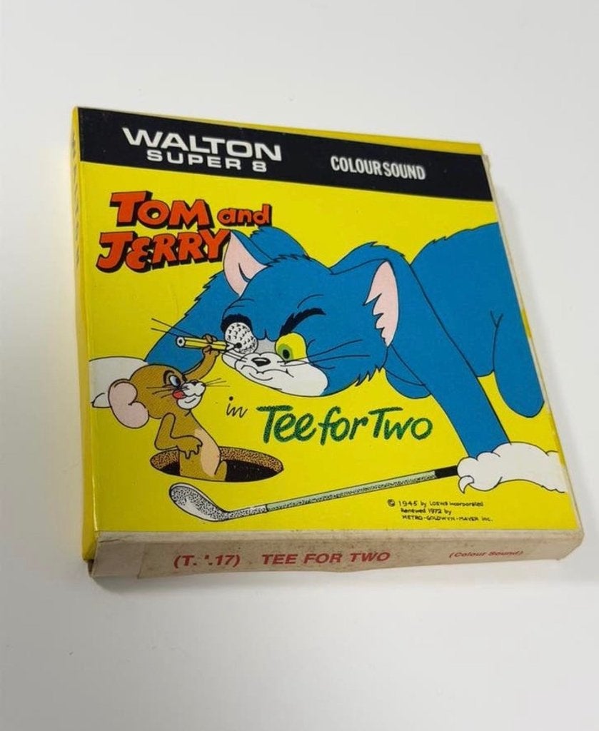 Walton Super 8 Tom Jerry Tee for Two 8mm film compleet boxed, Audio, Tv en Foto, Filmrollen, 8mm film, Ophalen of Verzenden