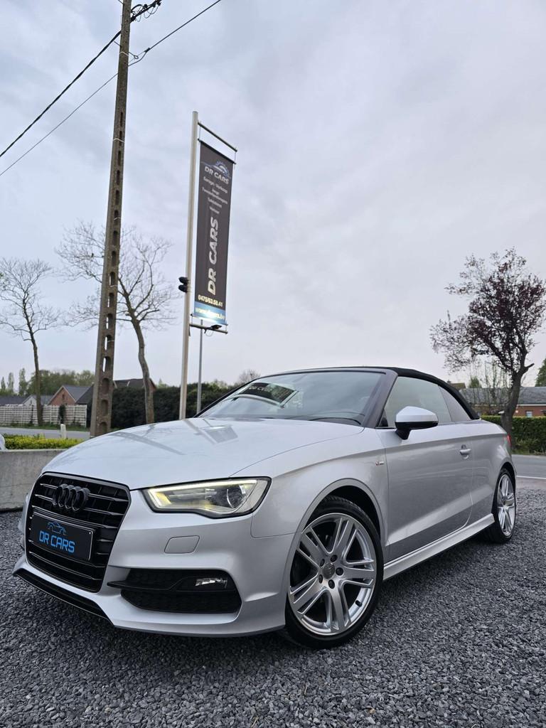 Audi A3 Cabriolet 1.4 TFSI-S line-Sport-seats, Autos, Audi, Argent ou Gris, Achat, Entreprise, Cabriolet
