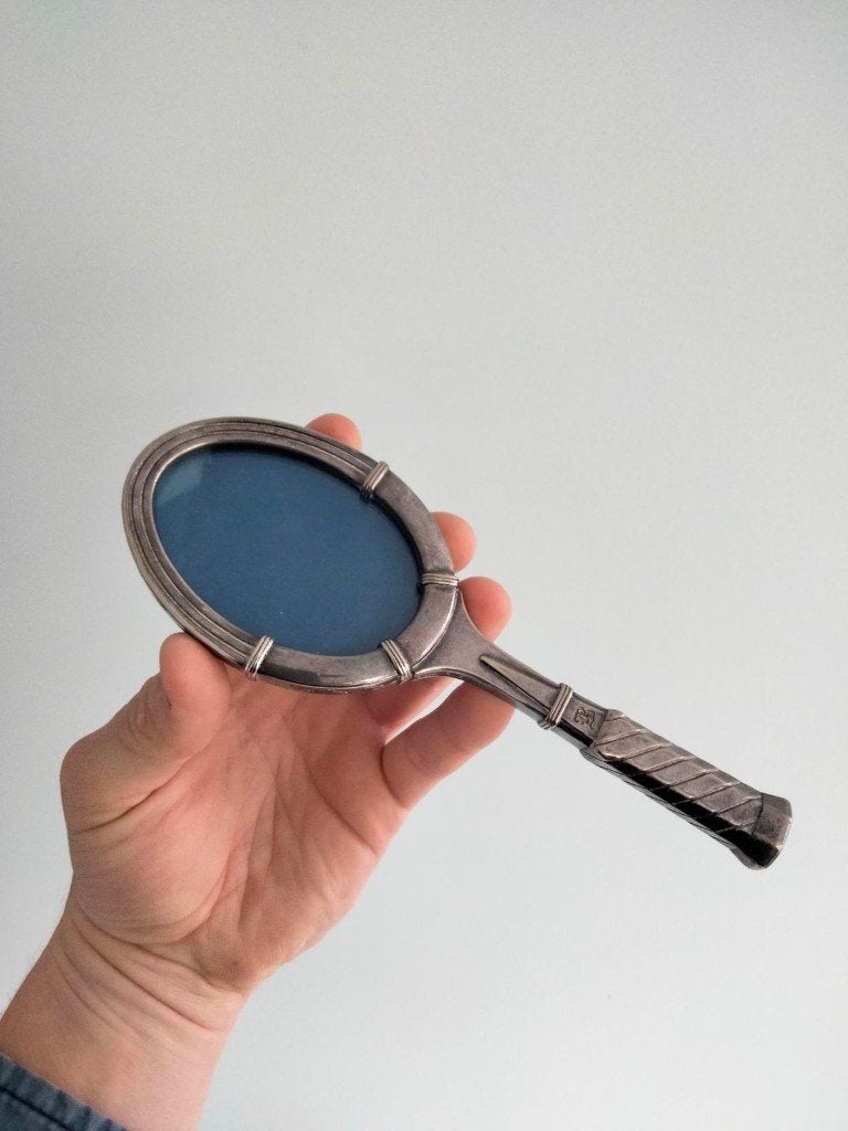curiosa fotokadertje tennis racket Italy verzilverd?, Ophalen of Verzenden