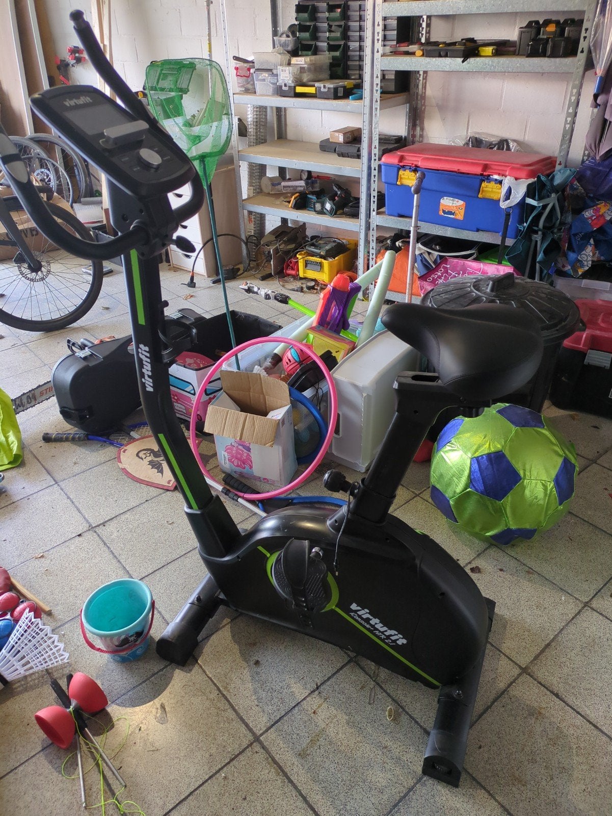 virtufit hometrainer, Ophalen, Zo goed als nieuw, Benen