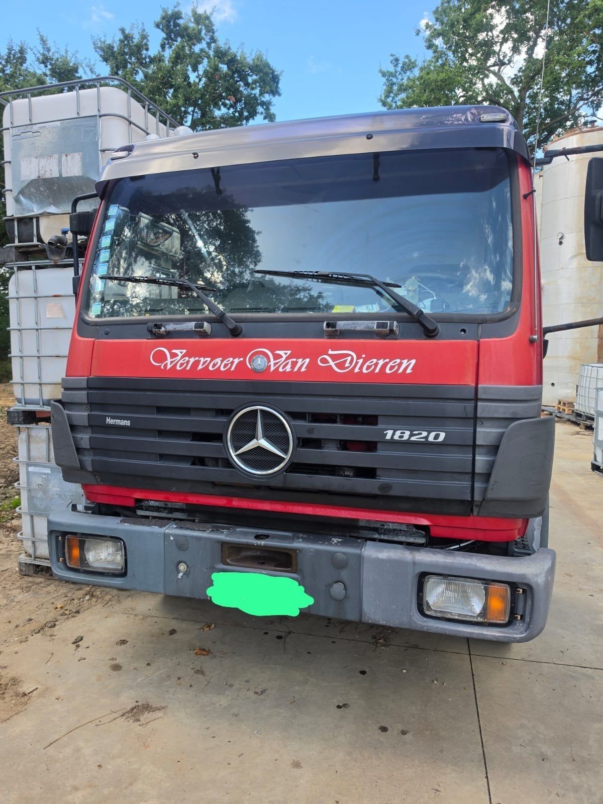 Mercedes Benz MK 1620, Auto's, Stof, Mercedes-Benz, Grijs, Particulier