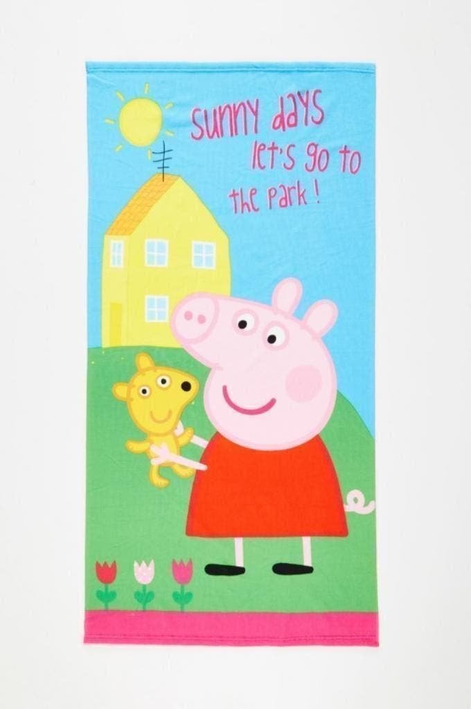 Peppa Pig Badlaken / Strandlaken - Sneldrogend, Neuf, Garçon ou Fille, Enlèvement ou Envoi, Accessoire de natation