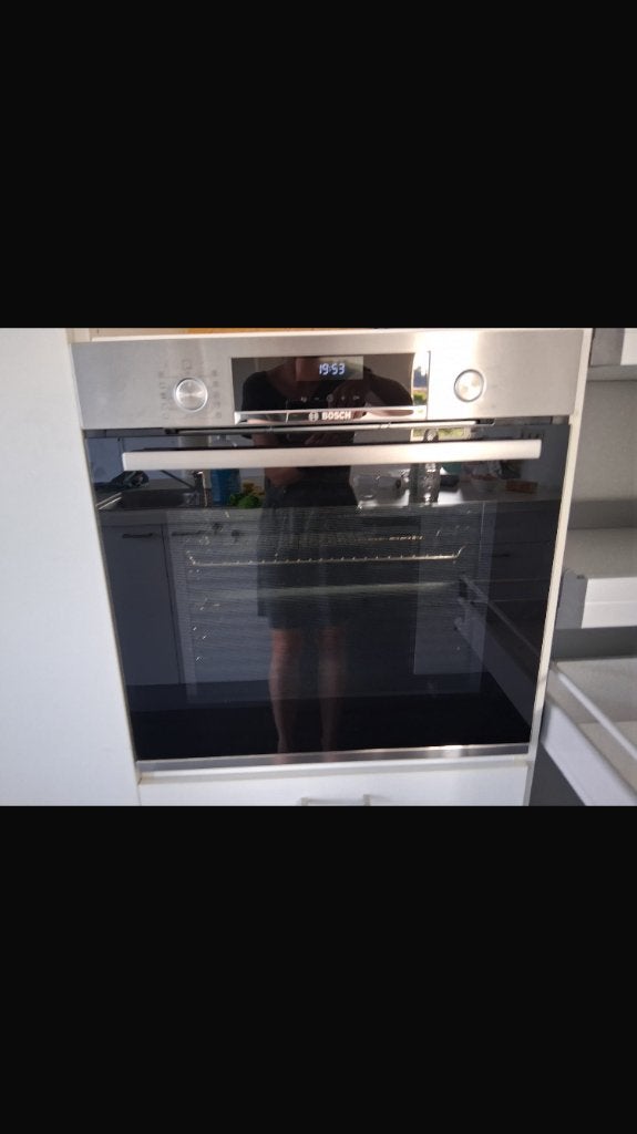 Multifunctionele inbouwoven Bosch, Ophalen, Gebruikt, Oven, Hete lucht