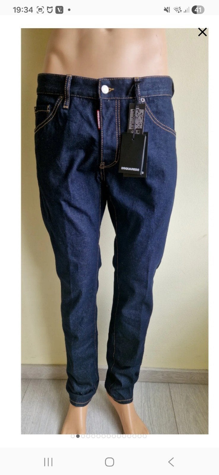 jeans Dsquared taille italienne 48 50 52, Kleding | Dames, Ophalen of Verzenden
