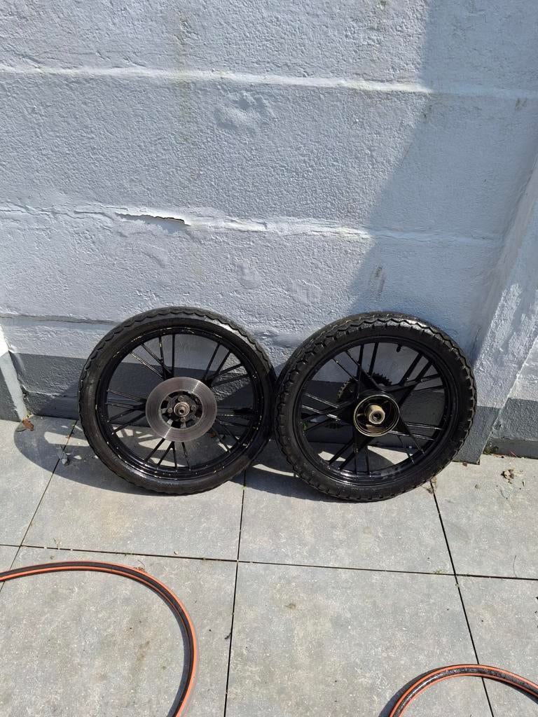 Wielen yamaha rd50mx, Ophalen, Zo goed als nieuw, Frame, Yamaha