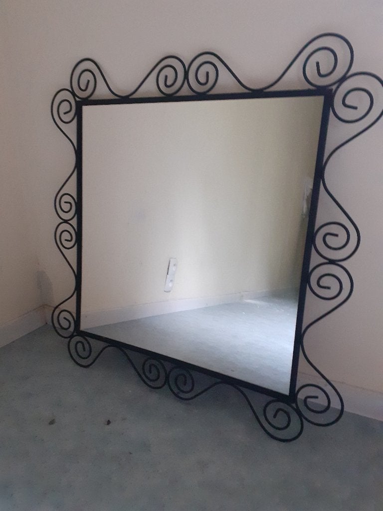miroir, Ophalen, Vierkant, Zo goed als nieuw, Minder dan 100 cm