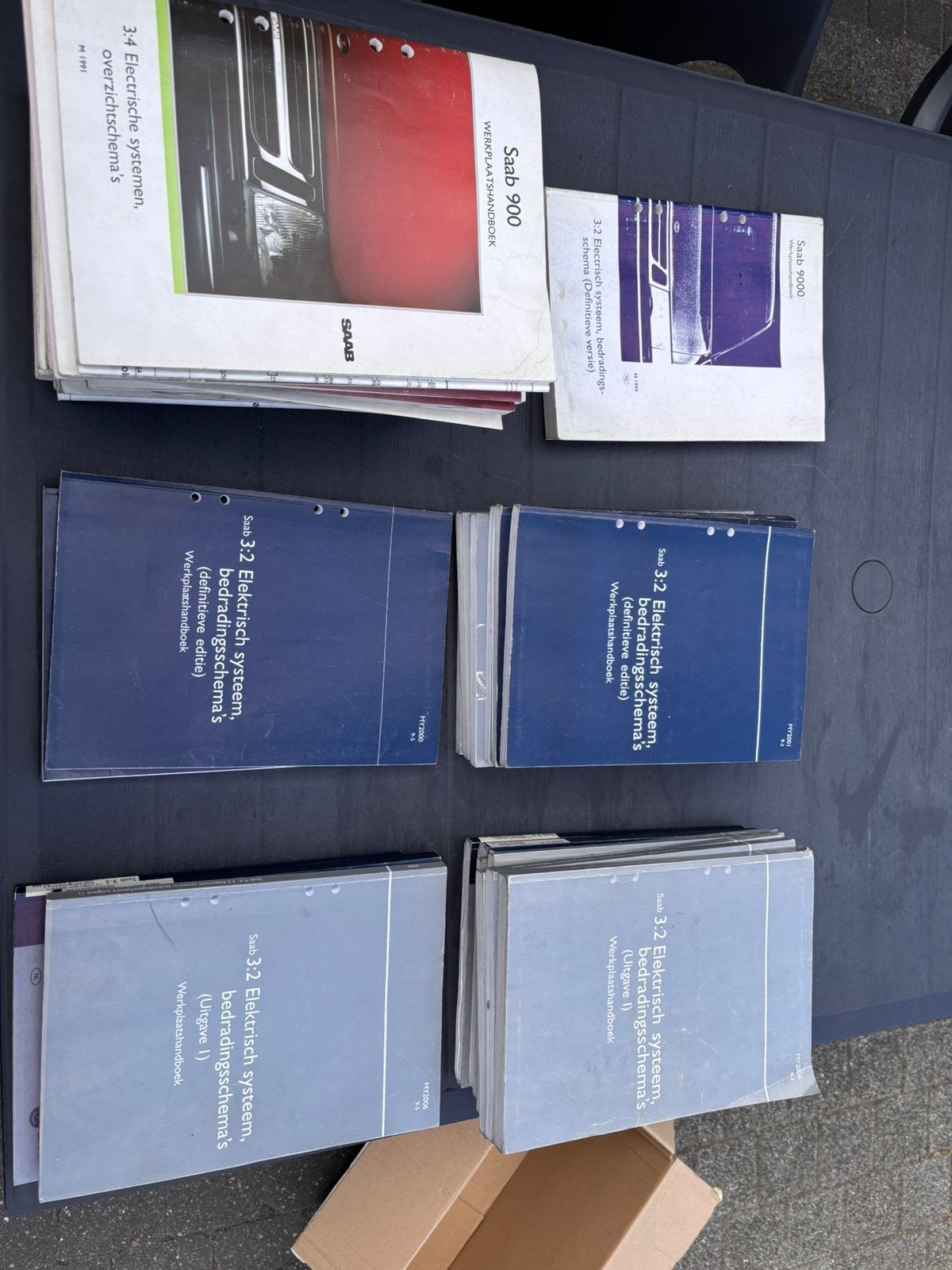 Saab boeken elektrische schema’s, Boeken, Auto's | Boeken, Ophalen, Gelezen