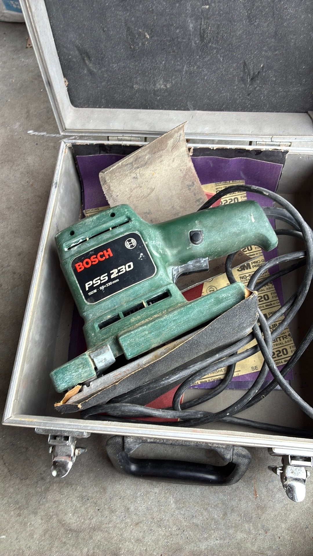 Ponceuse bosch, Bricolage & Construction, Enlèvement, Utilisé